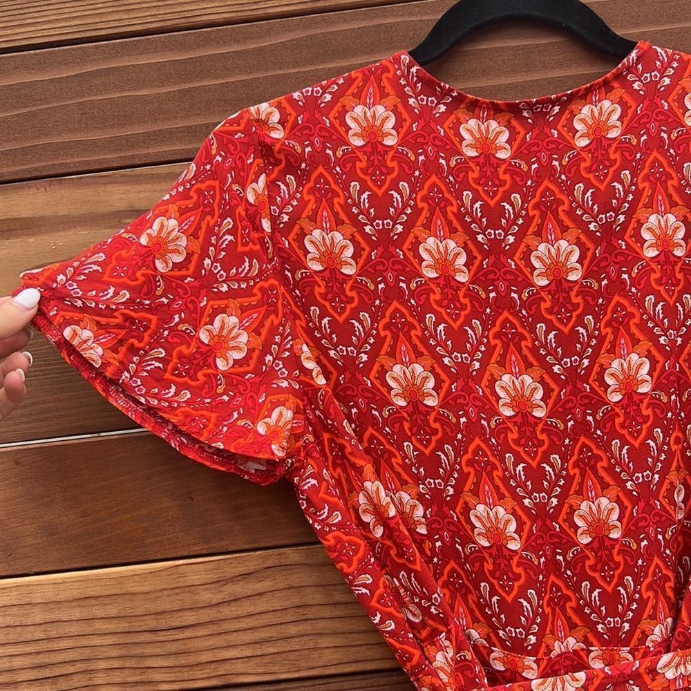 Wrap Flowy Dress  - Picture 5 of 8